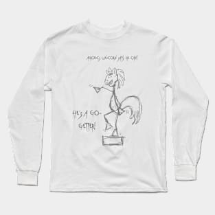 Aerobics Unicorn Long Sleeve T-Shirt